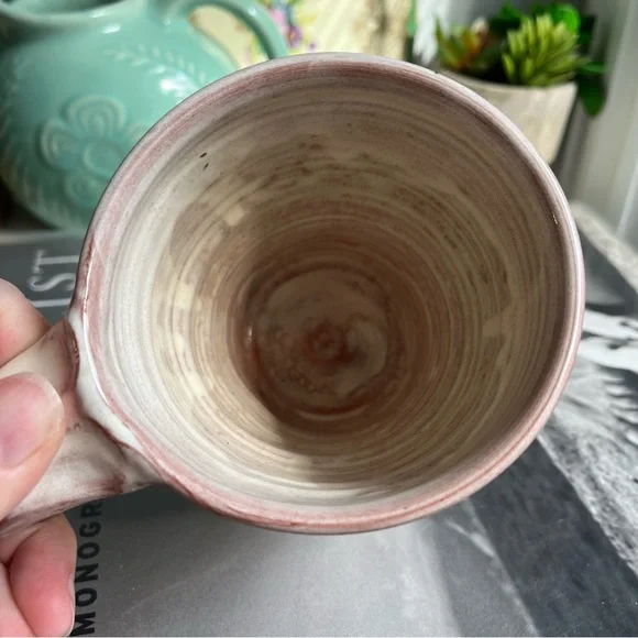Studio Art Pottery hand thrown Glazed stoneware mug - Picture 5 of 10